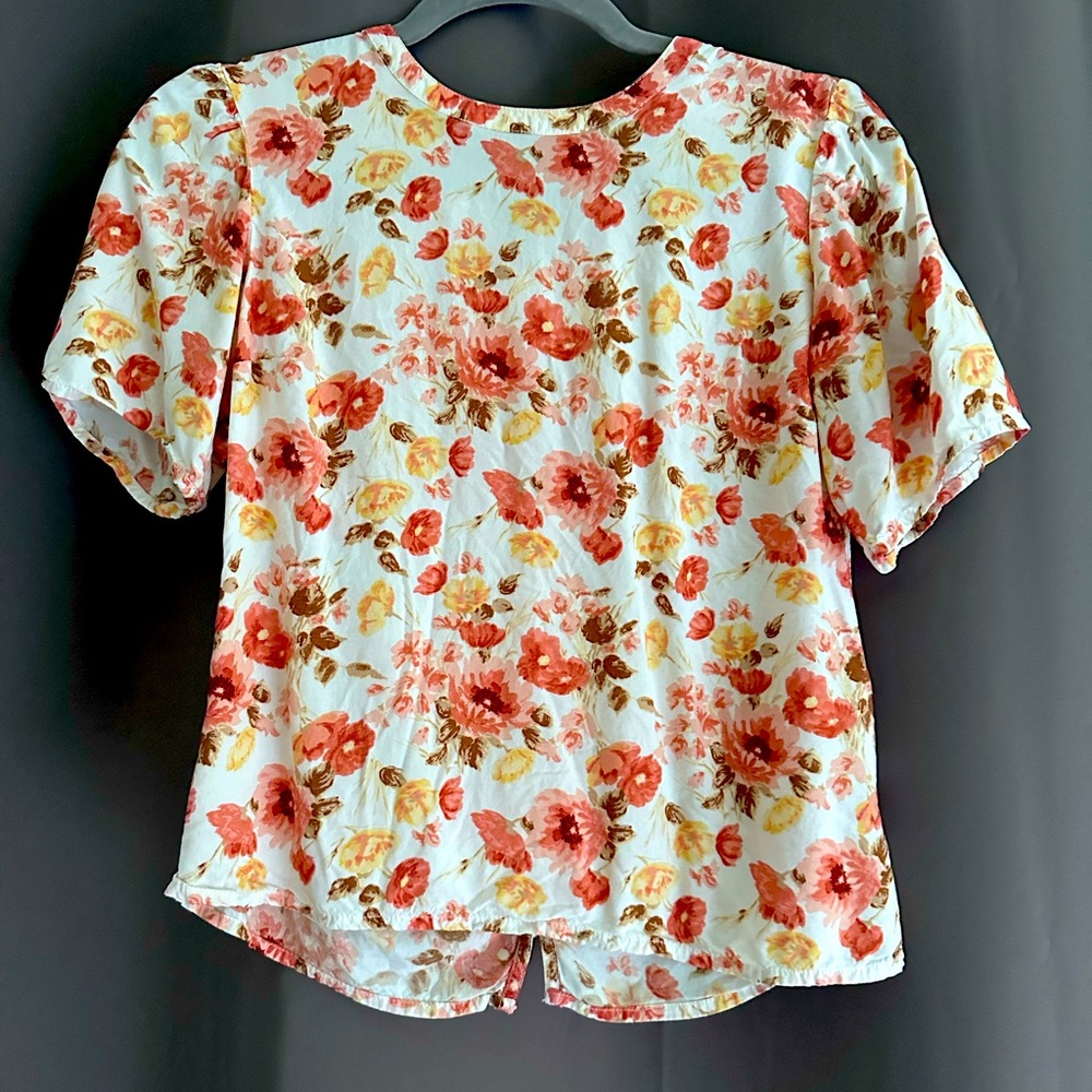 Abercrombie Floral Blouse